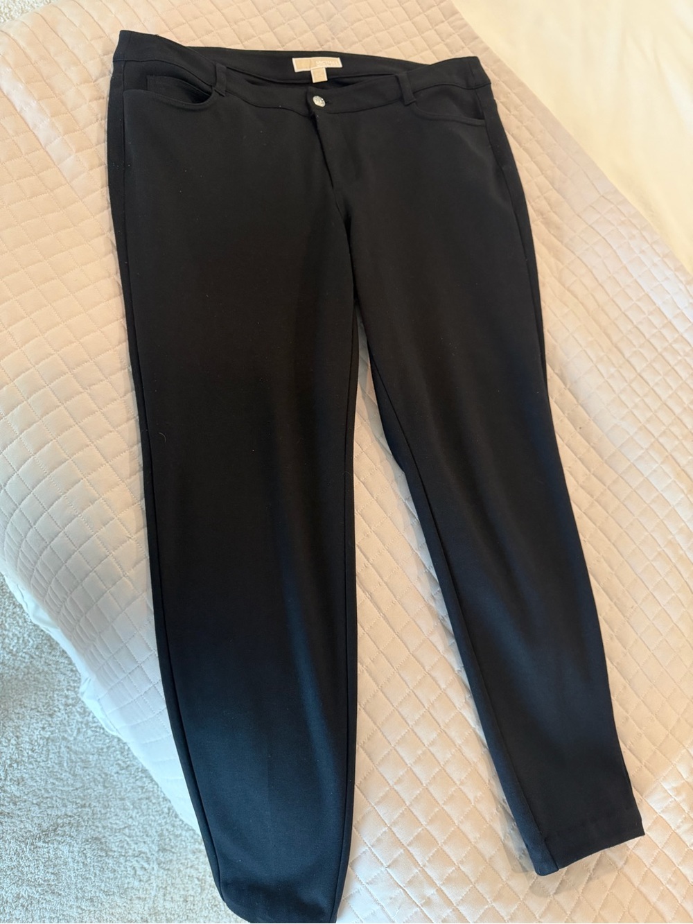 Michael Kors Black Ponte Pants